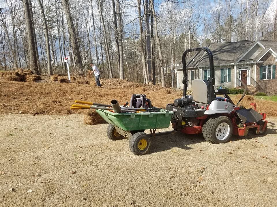 That brand-new X-Mark was the only new thing I bought — along with a weed eater and backpack blower. My granddaddy always said, “If you’re gonna make a living with it every day, you better be able to depend on it.