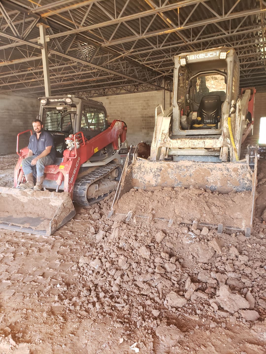 Working side by side with my cousin on this project taught me a lot about what it means to do commercial work the right way — planning, precision, and teamwork.